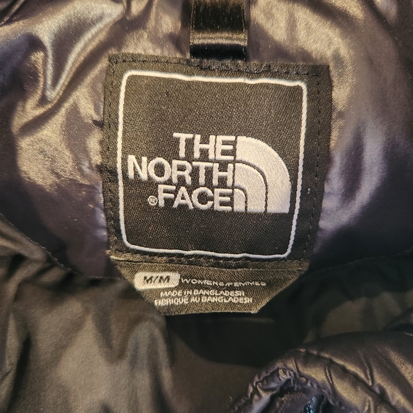 The North Face 2010 Nuptse Women's Shiney Grey Puffer Coat - Size Medium - Picture 10 of 10